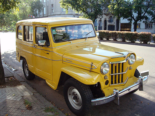 Willys Jeep "Estanciera" made by IKA in Argentina.