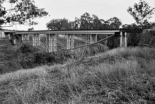 <span class="mw-page-title-main">Ideraway Creek Railway Bridge</span> Historic site in Queensland, Australia