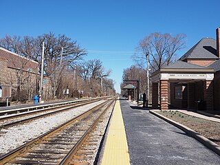 <span class="mw-page-title-main">95th Street–Beverly Hills station</span> Commuter rail station in Chicago, Illinois