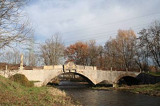 Marienthal Bridge in de buurt van Ingersleben