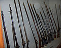 Fusiles de muralla turcos, jezailes, carabinas y mosquetes.