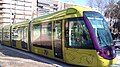 Proefrit van de tram van Jaén in 2011