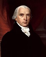 Painting of James Madison