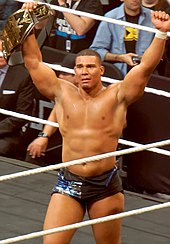 Jordan is a one-time NXT Tag Team Champion Jason Jordan NXT tag team champion Takeover Dallas 2016.jpg