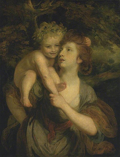 File:Joshua Reynolds (1723-1792) - Mrs Hartley as a Nymph with a Young Bacchus - N01924 - National Gallery.jpg