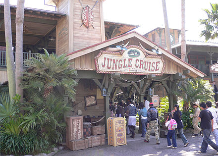 Entrée de Jungle Cruise