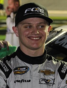 Justin Haley finished third in the championship. Justin haley (27271025128).jpg