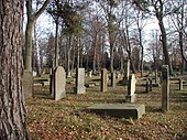 Tombstones and tombs aligned towards north-east Koln-Deutz-015-Stelen-und-Grablagen-Nord-Ostlich.JPG