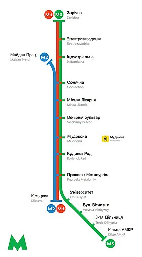 Suuntaa-antava kuva artikkelista Kryvyï Rih light rail