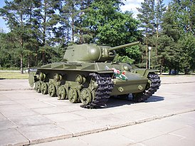 KV-1S, "Leningrad Kuşatmasının Atılımı" müze-dioramasında kuruldu