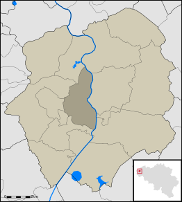 Kaart van Kaaskerke