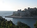 A view of Ulcinj Castle from the cape