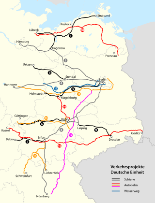 <span class="mw-page-title-main">German Reunification Transport Projects</span>