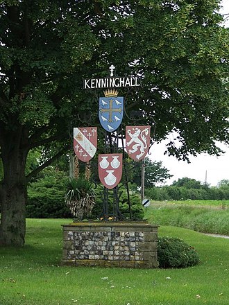 Kenninghall village sign Kenninghall village sign - geograph.org.uk - 858057.jpg