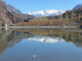 <span class="mw-page-title-main">Khalti Lake</span> Reservoir in Gilgit-Baltistan, Pakistan