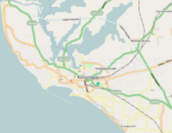 Map of Kollam city Kollam City Map.png