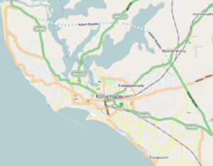 300px kollam city map