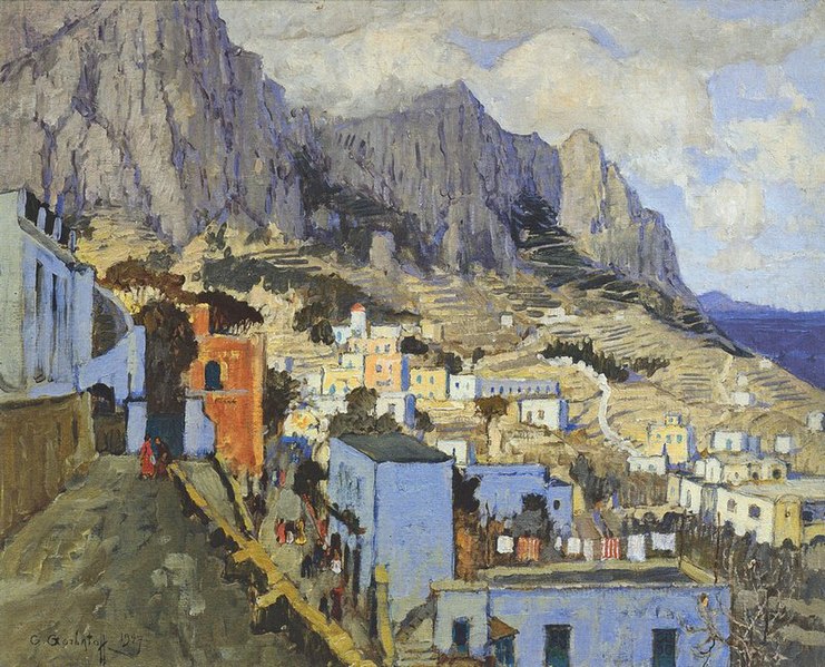 File:Konstantin Gorbatov - Capri in Winter.jpg