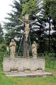 Crucifixion group in the churchyard