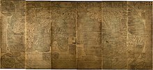 Карта мира «Куньюй Ваньго Цюаньту», начерченная Риччи и снабженная китайскими надписями, впервые познакомила жителей Дальнего Востока с Новым светом.