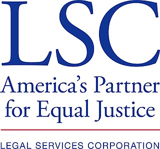The Legal Services Corporation (LSC) is a publicly funded, 501(c)(3) non-profit corporation established by the United States Congress. It seeks to ensure equal access to justice under the law for all Americans by providing funding for civil legal aid to those who otherwise would be unable to afford it. The LSC was created in 1974 with bipartisan congressional sponsorship and the support of the Nixon administration, and is funded through the congressional appropriations process.