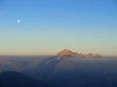 La Sierra de Bèrnia al atardecer.JPG