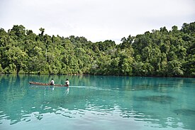 Labuan bajo turquoise sea