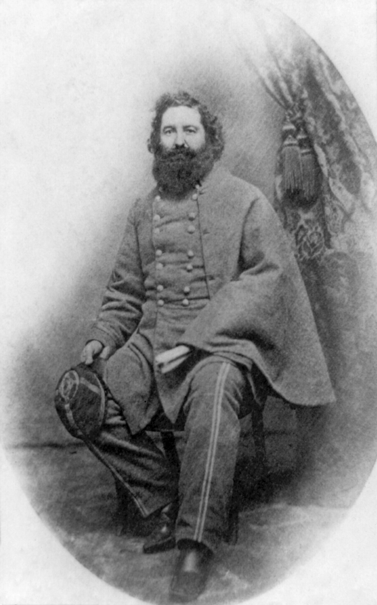 Lafayette McLaws， seated.jpg