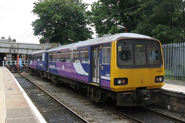 Northern Rail Class 144 at Lancaster in 2012