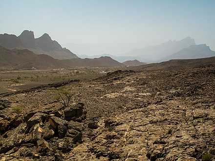 Outside Al-Hoota near Nizwa, Oman