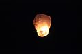 Italiano: Lancio di lanterne cinesi a Bandita, frazione di Cassinelle (AL)