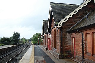 Lazonby and Kirkoswald railway station Railway station in Cumbria on the Settle and Carlisle Line