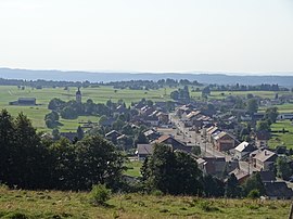 A general view of Les Fourgs