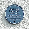 * Nomination Plaque to Frank Lester VC on the front elevation of his former parents' home, Millers Hay, Irby, Wirral --Rodhullandemu 16:23, 6 September 2021 (UTC) * Promotion  Support Good quality. --Steindy 16:41, 6 September 2021 (UTC)