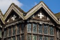 * Nomination: Decoration at the top of Little Moreton Hall --Mike Peel 07:22, 4 May 2022 (UTC) * Review check perspective, please --Ezarate 23:01, 12 May 2022 (UTC) @Ezarate: It's the best I can do, sorry. The angle's a bit awkward (from below looking up to 1st floor), and it's a very wonky building anyway, without many straight lines! Thanks. Mike Peel 16:18, 13 May 2022 (UTC)