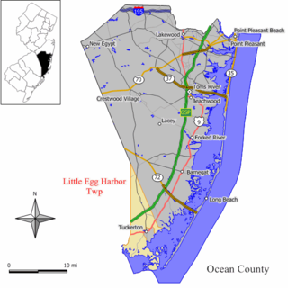 <span class="mw-page-title-main">Little Egg Harbor Township, New Jersey</span> Township in Ocean County, New Jersey, US