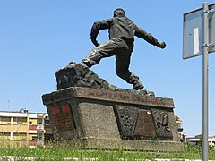 Monument to the battle in Ljig