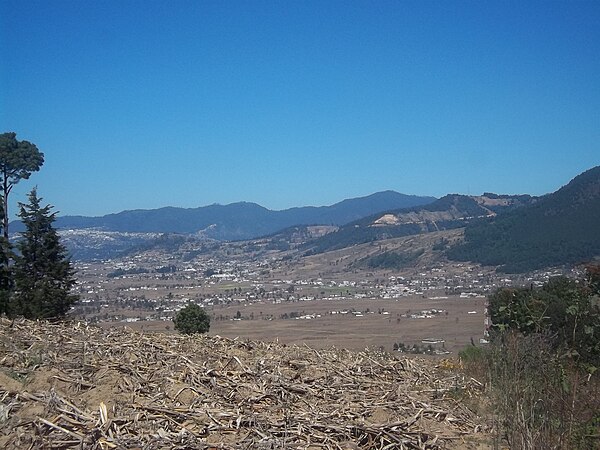 The Plains of Urbina, scene of a decisive battle against the Kʼicheʼ