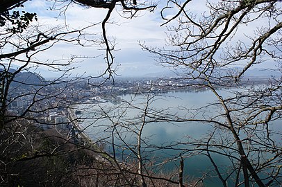 File:Lochau-Haggen-View to Bodensee and Bregenz-01ASD.jpg