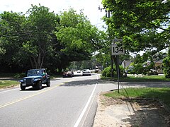 MA 134 southbound from Route 6A in East Dennis MA.jpg