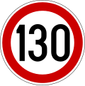 Maximum speed 130 km