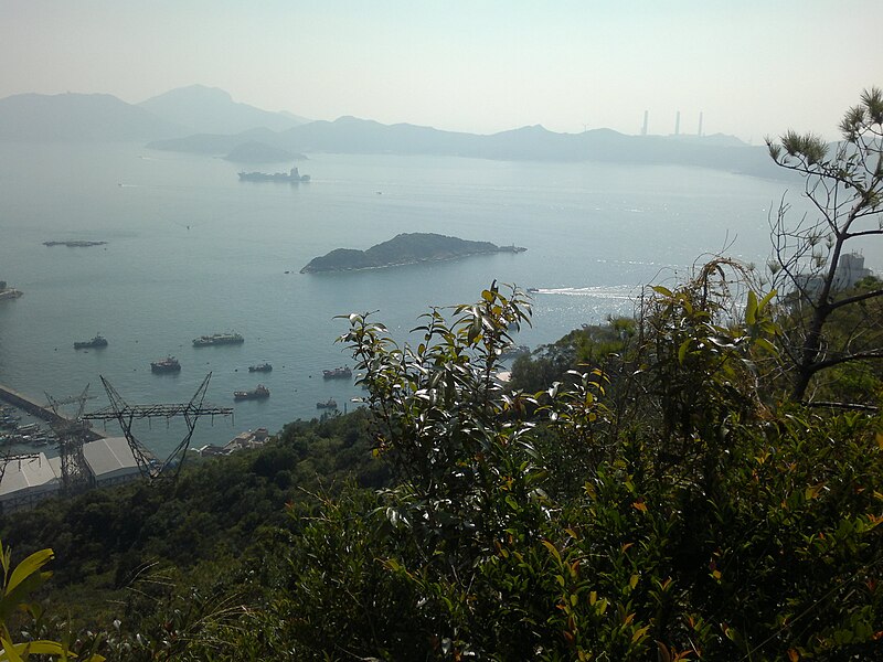 File:Magazine Island viewed from HK Trail.jpg
