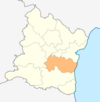 Map of Avren municipality (Varna Province).png