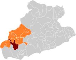 Unione dei comuni delle Valli Nervia e Roja – Mappa