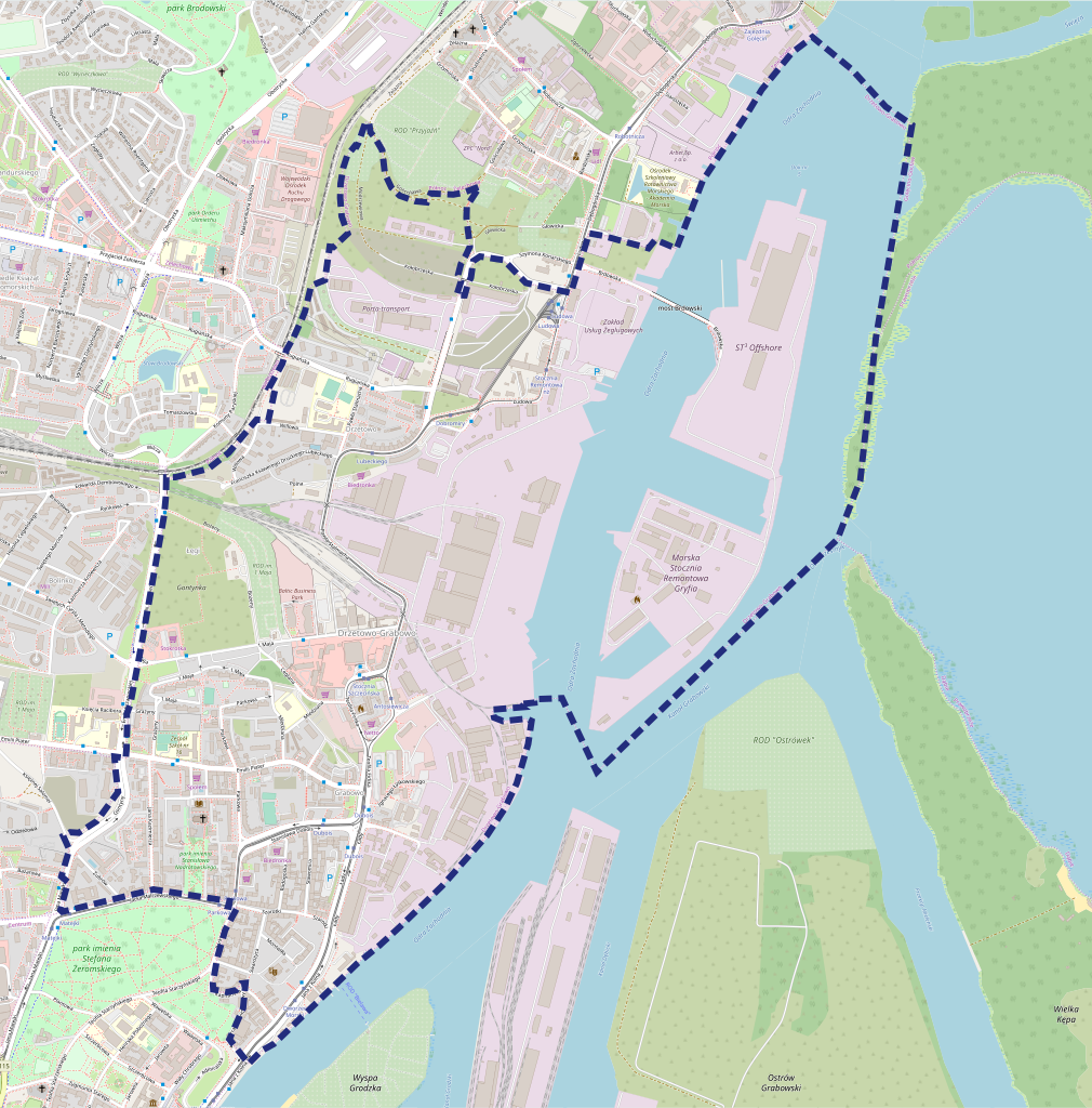 szczecin grabowo mapa Plik:Map of Drzetowo Grabowo, Szczecin.svg – Wikipedia, wolna 