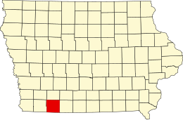 Taylor County - Harta