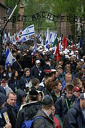 2005 March of the Living March of the living-in-auschwitz.jpg