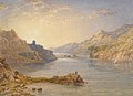 Maria G Gastineau's 1855 painting of Llyn Padarn