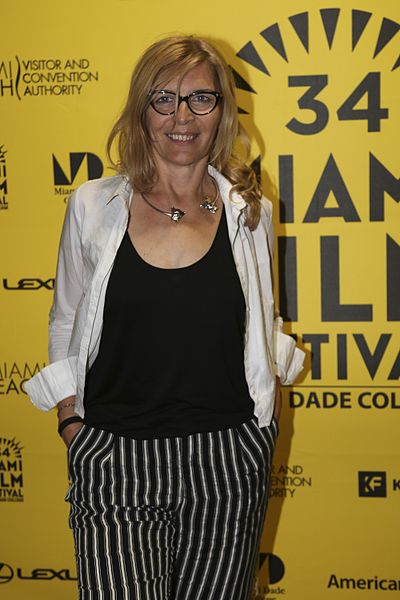 Ripoll at the 2017 Miami International Film Festival presentation of Don't Blame the Karma for Being an Idiot