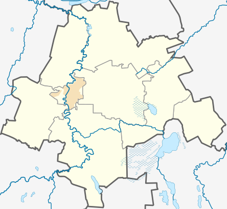 Location map Marijampolės savivaldybė